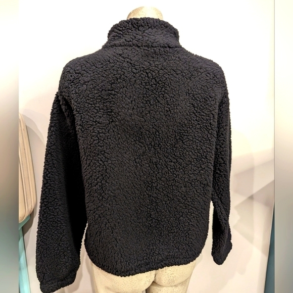 RD style, saks on 5th lightweight popover, sharpa pullover black Sz S - Picture 8 of 12